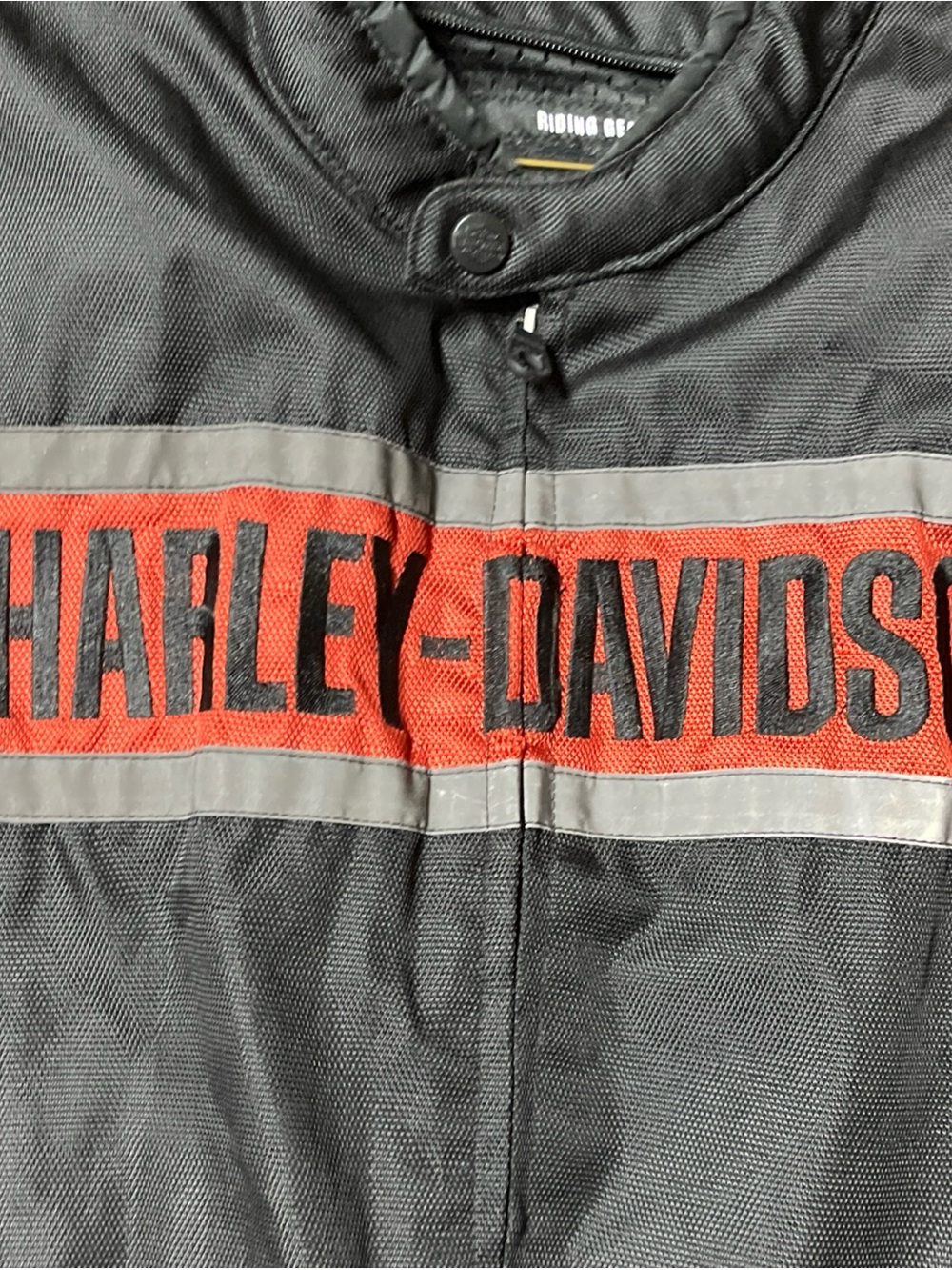 Harley-Davidson Black and Red Performance Motorcycle Jacket - Picture 2 of 7
